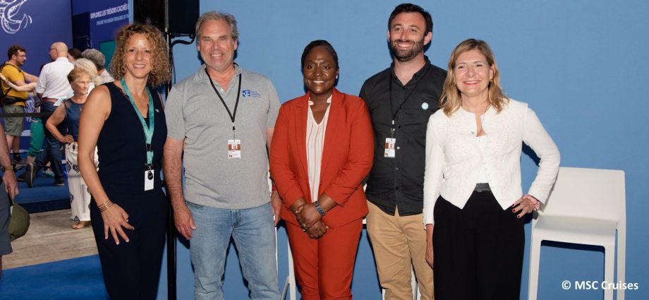 Bahamian partners at nice ocean conference – © MSC Cruises