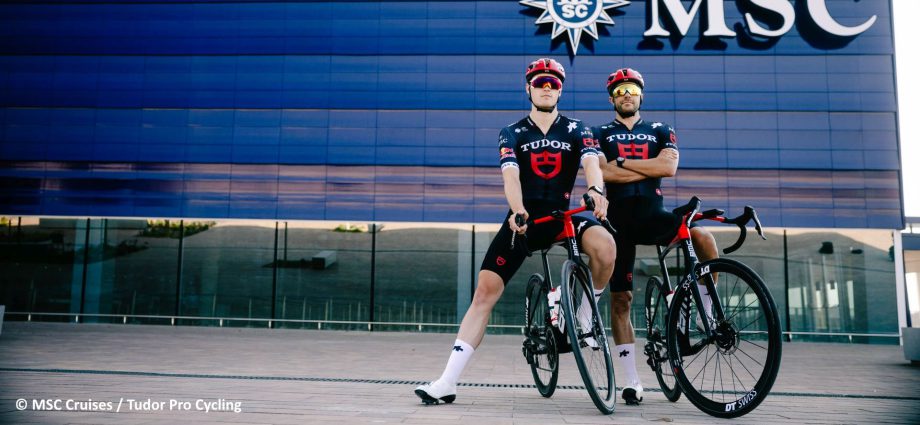 MSC Cruises becomes the official main partner of tudor pro cycling through to the end of the 2027 season including debuting at the tour de france 2025 - © MSC Cruises / Tudor Pro Cycling