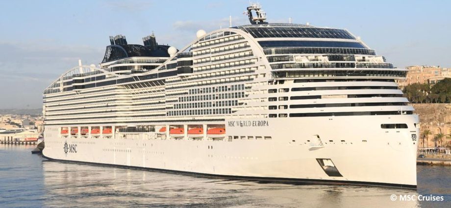 MSC World Europa - Valletta - Erstanlauf – © MSC Cruises