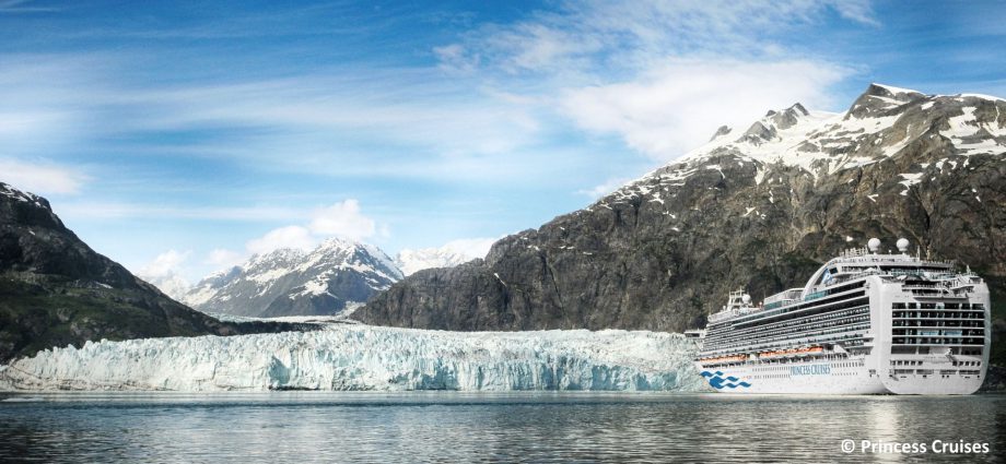 Mit insgesamt acht Schiffen steuert Princess Cruises 2027 die Gletscher Alaskas an - Foto: Princess Cruises