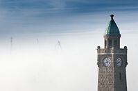 Der Pegelturm der Landungsbrücken   © Mediaserver Hamburg   Ingo Boelter