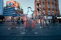 Beatles Skulpturen am Beatles Platz   © Mediaserver Hamburg   Konstantin Beck