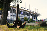 HSV Anker vor Volksparkstadion   © Mediaserver Hamburg   Michael Freitag