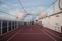 Celestyal Journey   Tenniscourt   Deck 12   © Celestyal Cruises